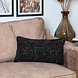 Pillow Feline Black 25 x 45 cm Pillow Feline Black 25 x 45 cm