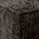 Modern Hocker Memphis Black Chenille Modern Hocker Memphis Black Chenille