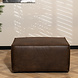 Modern Hocker Memphis Brown Eco-Leather Modern Hocker Memphis Brown Eco-Leather