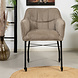 Chair on Wheels Mace Taupe Corduroy Chair on Wheels Mace Taupe Corduroy
