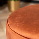 Velvet Poof Anna Copper Velvet Poof Anna Copper