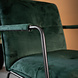 Industrial Arm Chair Hailey Green Velvet Industrial Arm Chair Hailey Green Velvet
