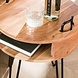 Bedside Table Roundy Acacia Wood Bedside Table Roundy Acacia Wood