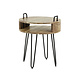 Bedside Table Roundy Acacia Wood Bedside Table Roundy Acacia Wood