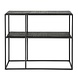Hall Table Teca Black Hall Table Teca Black