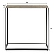 Hall Table Iron Metallic Hall Table Iron Metallic