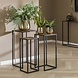Industrial side table (set of 3) Iron Metallic Industrial side table (set of 3) Iron Metallic
