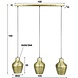 Industrial Ceiling Light Casablanca 3L Industrial Ceiling Light Casablanca 3L