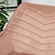 Velvet Bar Stool Fiona Pink Velvet Bar Stool Fiona Pink