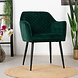 Velvet dining chair Fiona Green Velvet dining chair Fiona Green