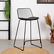 Modern Bar Stool Jenny Black Modern Bar Stool Jenny Black