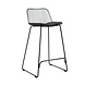 Modern Bar Stool Jenny Black Modern Bar Stool Jenny Black