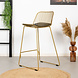 Modern Bar Stool Jenny Gold Modern Bar Stool Jenny Gold