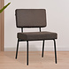 Scandinavian Dining Chair Espen Anthracite Eco-Leather Scandinavian Dining Chair Espen Anthracite Eco-Leather