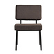 Scandinavian Dining Chair Espen Anthracite Eco-Leather Scandinavian Dining Chair Espen Anthracite Eco-Leather