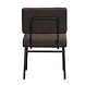 Scandinavian Dining Chair Espen Anthracite Eco-Leather Scandinavian Dining Chair Espen Anthracite Eco-Leather