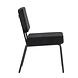 Scandinavian Dining Chair Espen Black Velvet Scandinavian Dining Chair Espen Black Velvet