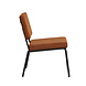 Scandinavian Armchair Espen Cognac Eco-Leather Scandinavian Armchair Espen Cognac Eco-Leather