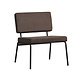 Scandinavian Armchair Espen Anthracite Eco-Leather Scandinavian Armchair Espen Anthracite Eco-Leather