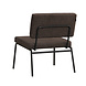 Scandinavian Armchair Espen Anthracite Eco-Leather Scandinavian Armchair Espen Anthracite Eco-Leather