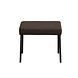 Scandinavian Hocker Espen Anthracite Eco-Leather Scandinavian Hocker Espen Anthracite Eco-Leather