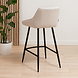 Scandinavian Bar Stool Lova Beige Scandinavian Bar Stool Lova Beige