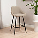 Scandinavian Bar Stool Lova Taupe Scandinavian Bar Stool Lova Taupe