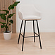Scandinavian Bar Stool Andor Beige Scandinavian Bar Stool Andor Beige