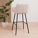 Scandinavian Bar Stool Andor Beige Scandinavian Bar Stool Andor Beige