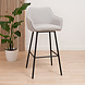 Scandinavian Bar Stool Andor Grey Scandinavian Bar Stool Andor Grey