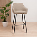 Scandinavian Bar Stool Andor Taupe Scandinavian Bar Stool Andor Taupe