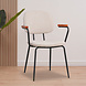 Scandinavian Dining Chair Oskar Beige Scandinavian Dining Chair Oskar Beige
