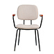 Scandinavian Dining Chair Oskar Beige Scandinavian Dining Chair Oskar Beige