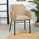Scandinavian Dining Chair Vanja Taupe Scandinavian Dining Chair Vanja Taupe