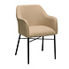 Scandinavian Dining Chair Vanja Taupe Scandinavian Dining Chair Vanja Taupe