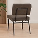 Scandinavian Dining Chair Espen Anthracite Eco-Leather Scandinavian Dining Chair Espen Anthracite Eco-Leather