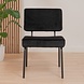 Scandinavian Dining Chair Espen Black Velvet Scandinavian Dining Chair Espen Black Velvet