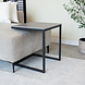 Industrial Laptop Table Fien Marble Look Grey Industrial Laptop Table Fien Marble Look Grey