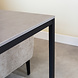 Industrial Laptop Table Fien Marble Look Grey Industrial Laptop Table Fien Marble Look Grey