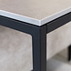 Industrial Laptop Table Fien Marble Look Grey Industrial Laptop Table Fien Marble Look Grey