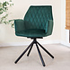 Velvet Dining Chair Novan Green Velvet Dining Chair Novan Green