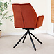 Velvet Dining Chair Novan Copper Velvet Dining Chair Novan Copper