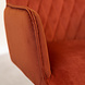 Velvet Dining Chair Novan Copper Velvet Dining Chair Novan Copper
