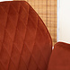 Velvet Dining Chair Novan Copper Velvet Dining Chair Novan Copper