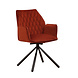 Velvet Dining Chair Novan Copper Velvet Dining Chair Novan Copper