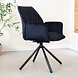 Velvet Dining Chair Novan Black Velvet Dining Chair Novan Black