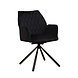 Velvet Dining Chair Novan Black Velvet Dining Chair Novan Black