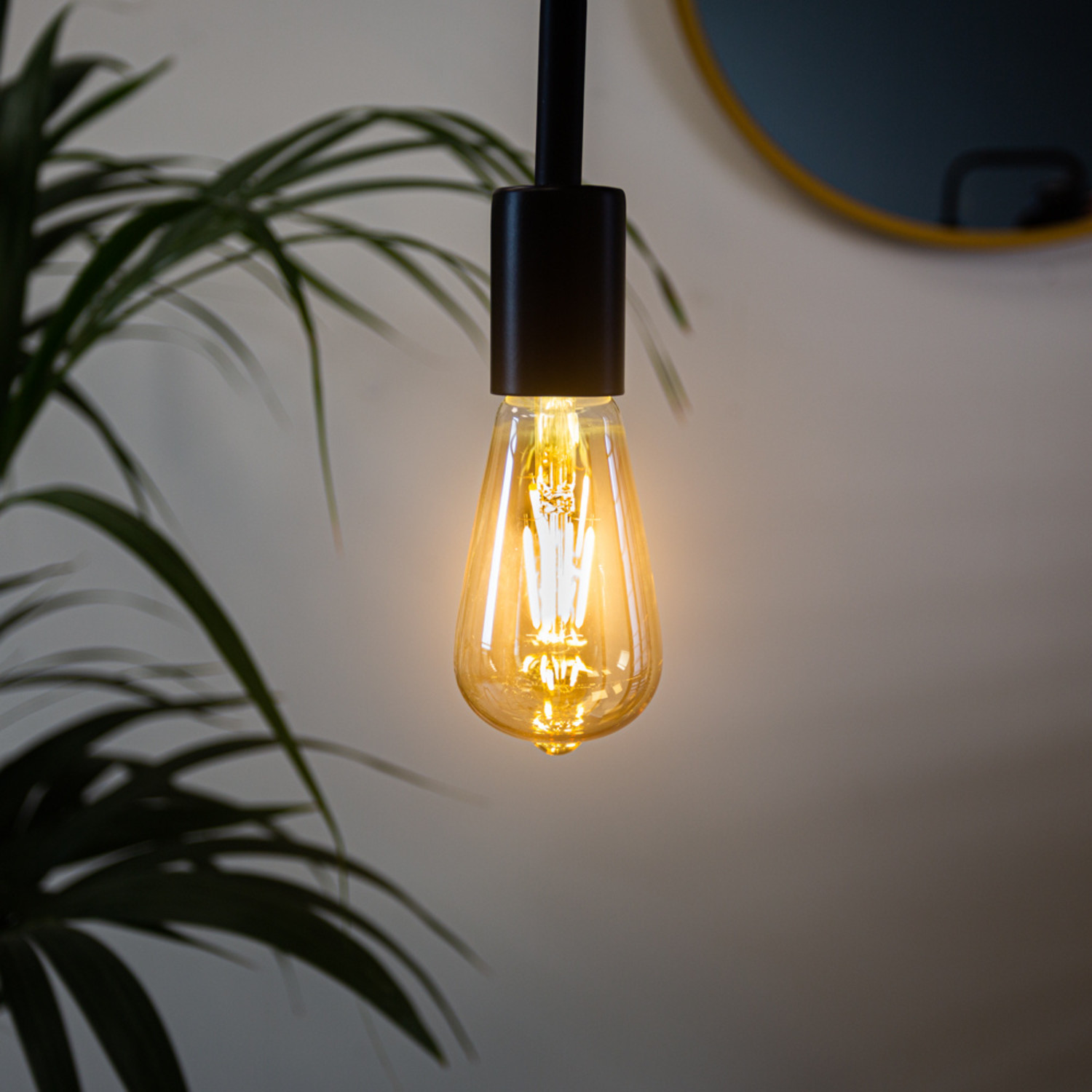 LED Light Bulb Drop Amber - Furnwise