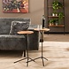 Industrial Side Table Raised Edge Industrial Side Table Raised Edge