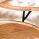 Industrial Side Table Raised Edge Industrial Side Table Raised Edge